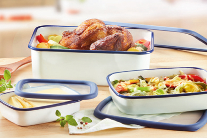 Honeyware Emaile Auflaufformen Honeyware Emaile Auflaufformen